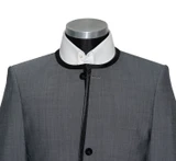 The beatles collar lessa suit in grey