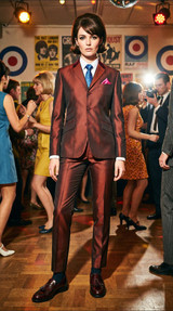 Leslie Ash Burgundy Tonic Women's Suit
