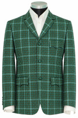 Pete Townshend Goldhawk Green Check Jacket
