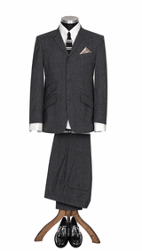 Weller Grey Check Prince of Wales 2 Piece Suit for Men
