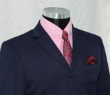 navy blue suit