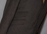 Tweed classic brown vintage Men's 3 Button Suit