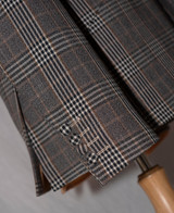 Tweed Brown Prince of Wales Men's Vintage blazer for men
