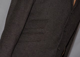 Tweed classic brown winter blazer jacket for winter