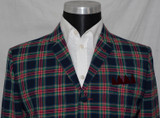 tartan blazer