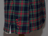 Tartan check multicolourwool 3 button mod suit