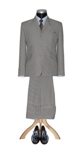 grey hounds tooth suit