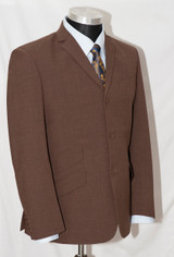 Dark brown suit