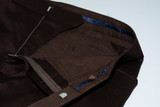 Brown stapress trouser