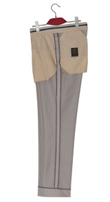 Pabble grey stapress trouser