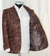 Brown Paisley blazer