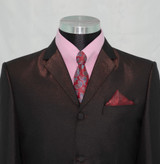 American bronze and gold 2 tone suit