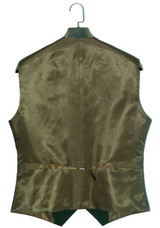 Green Notch lapel waistcoat