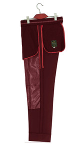 burgundy wine 3 piece suit
