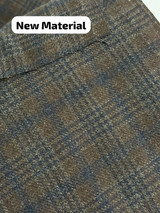 Denis Payton tweed chocolate brown mod suit