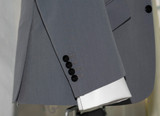 light grey peak lapel suit