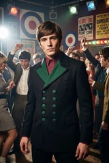 Beatles 5/10 Double Breasted Jacket