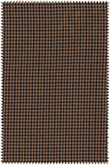 Classic brown small houndstooth 3 piece suit