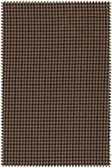 Classic brown small houndstooth 2 piece suit