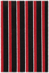 1960's black, red and white stripe boating blazer