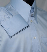 Tab collar shirt sky