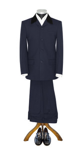 The beatles navy blue suit