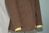 Kenny Jones tweed brown herringbone winter blazer