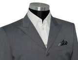 Weller Grey Peak Lapel 4 Button Mod Suit