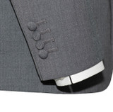 Weller Grey Peak Lapel 4 Button Mod Suit