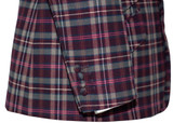 Weller Multicolor Tartan Check Peak Lapel 4 Button Mod Suit