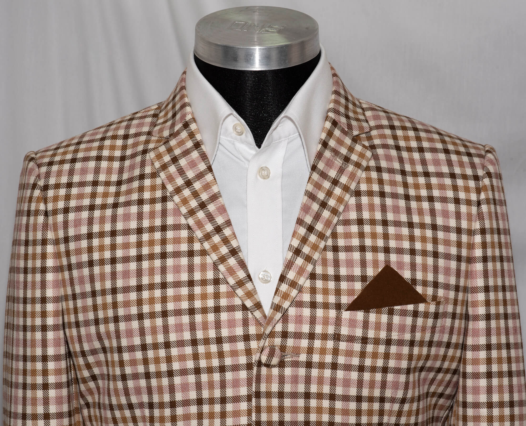 ジャケット・アウター YOKE 18aw gunclub check coat 2 Ness Brown Gunclub Checked Jacket – SIR of Sweden