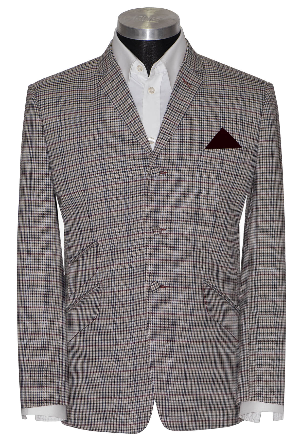 スーツ 50's style gun club check RING JACKET - BALLOON GUN CLUB CHECK JACKET ITEM : JACKET