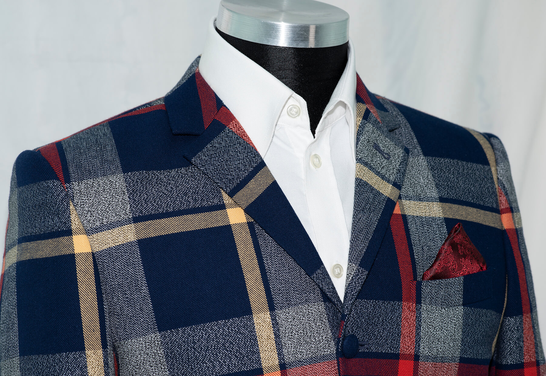 Steve Marriott tweed vintage check blazer 60's