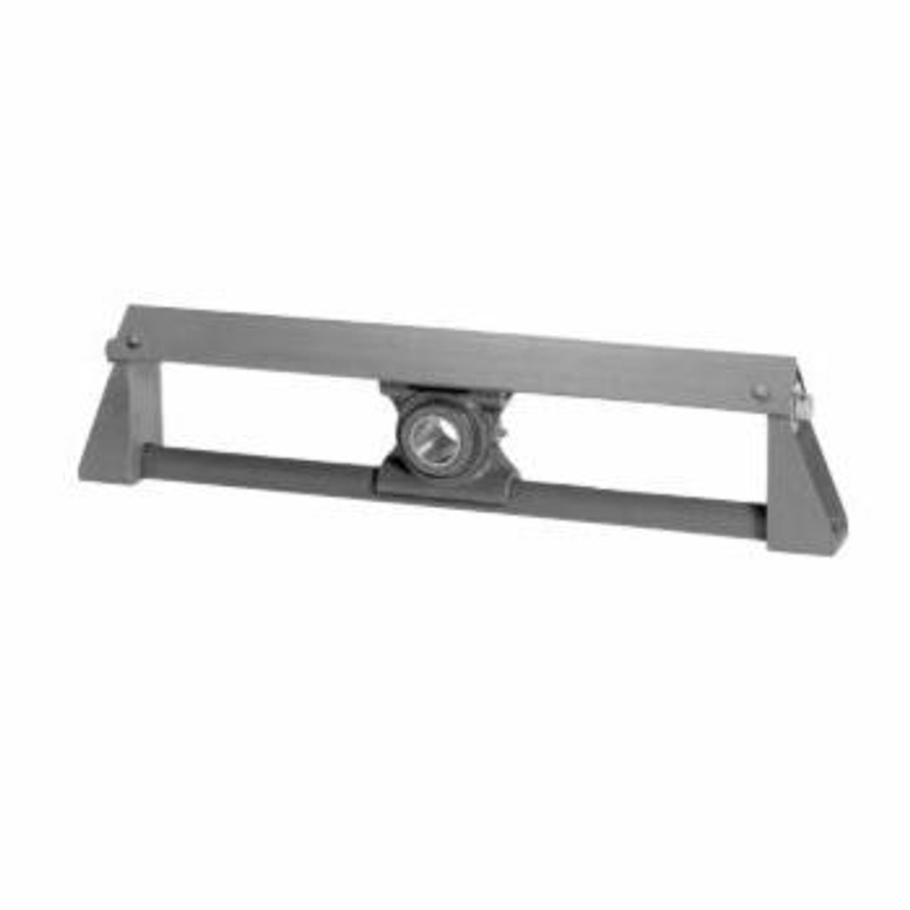 Take-Up Bearing Frame, Top Angle, 2 in Wd Bolt Center-to-Center, Carbon Steel, Standard Paint