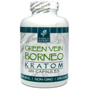 Whole Herbs Green Vein Borneo Kratom Capsules 120 Capsules