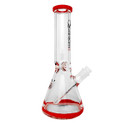 Quantum Sci 12" 55mm Beaker Water Pipe red side