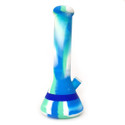 Unbranded 12" Silicone Beaker Water Pipe earth