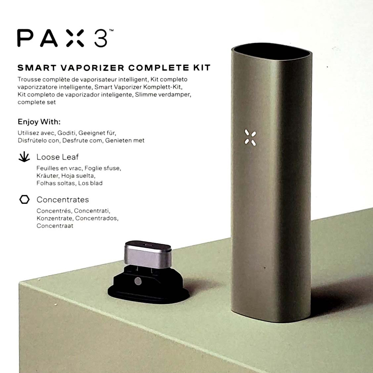 Pax 3 vaporizers different colors and sets