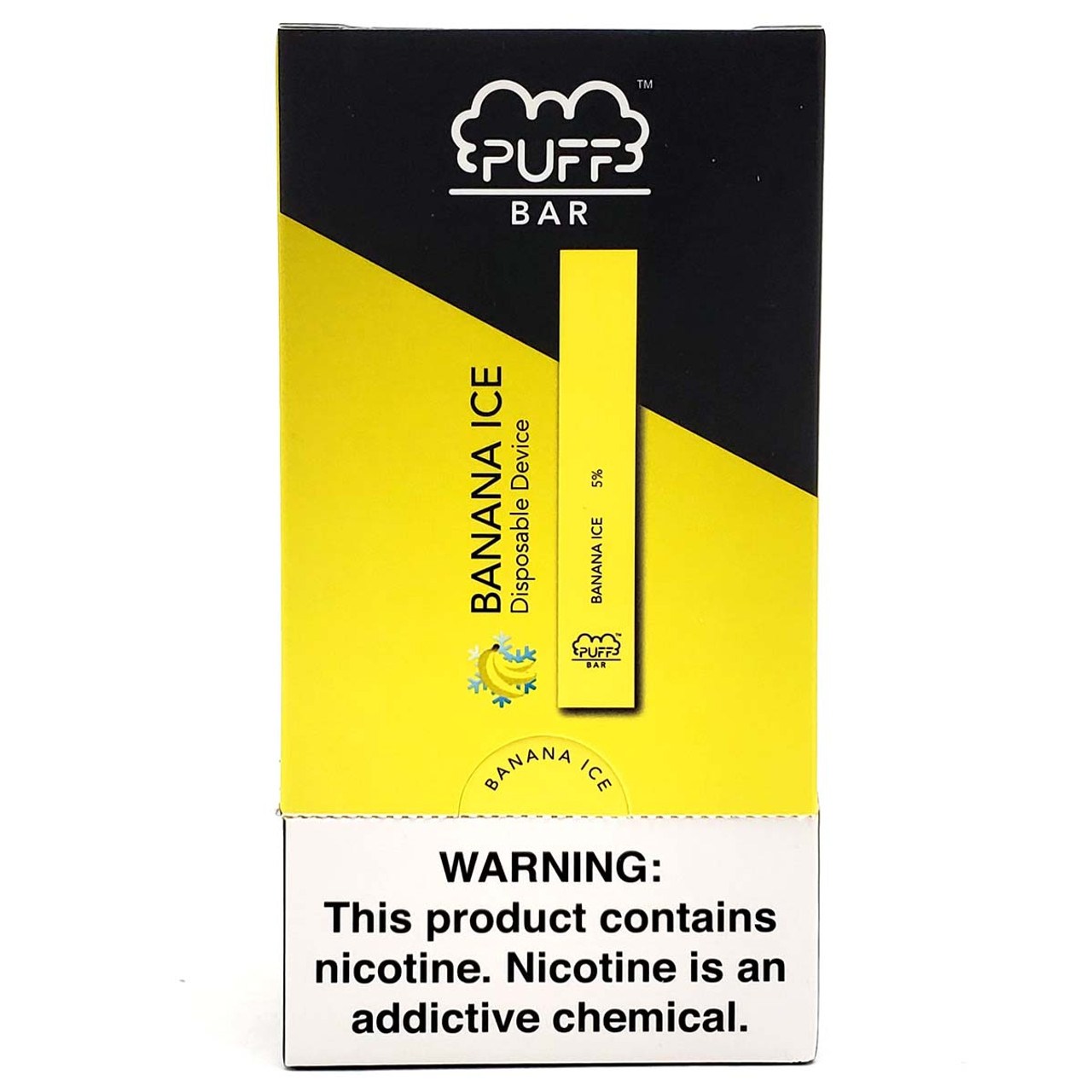 Puff Bar Disposable Vape Banana Ice 10 Pack