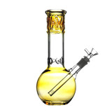 American Made Glass - 10" Fumed Bubble Orb Water Pipe