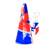 Unbranded 5" SiliCone Water Pipe Patriot