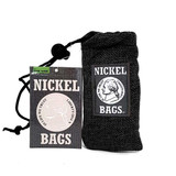 Nickel Bags 4 inch Drawstring Pouch Black