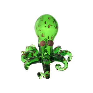 glass octopus ornament novelty hand pipe