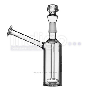 HiSi 7" Glass Halo Bubbler B60F