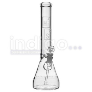 HiSi 15" 50x5 Glass Beaker Bong