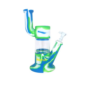 Waxmaid Robo 10" Silicone Water Pipe earth