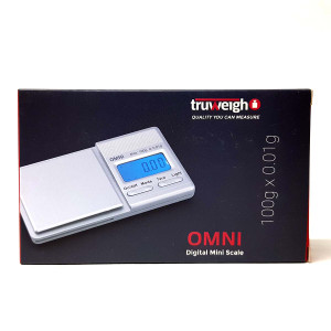 Truweigh Omni Digital Mini Scale 100g x 0.01g front