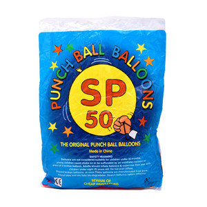 Wholesale Punch Ball Balloons 50 pack