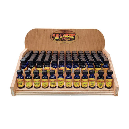 Wildberry Oil Incense Display Set of 78