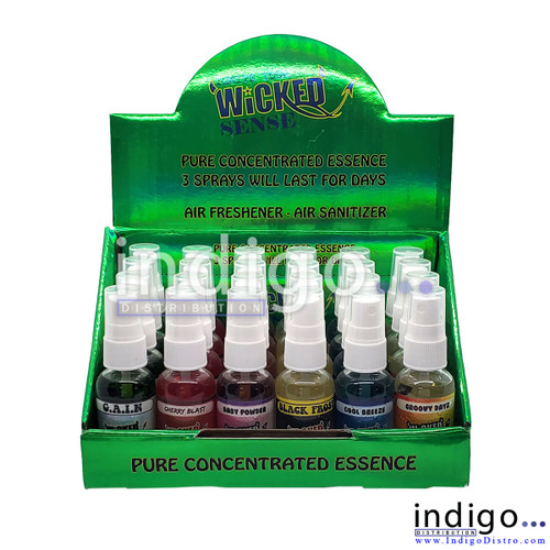 Wholesale Wicked Sense 1 ounce air spray sanitizers
